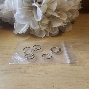 0.8mm Surgical Steel Hypoallergenic Nose Hoops